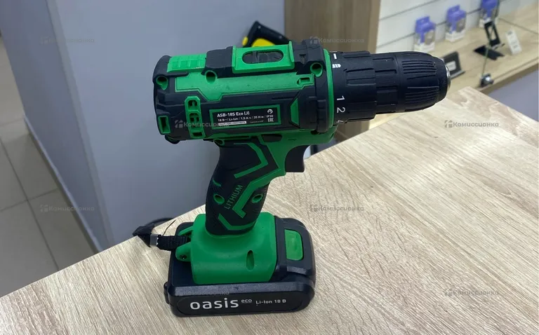 Аккумуляторный шуруповерт Oasis ASB-18S eco
