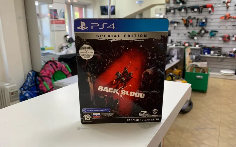 PS4. диск back blood