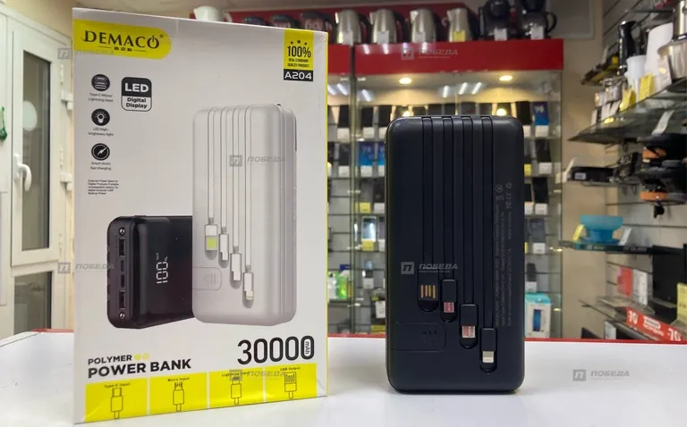 Power Bank  Demaco а204 30000mAh