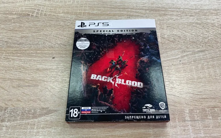 PS5 Диск Black blood 4