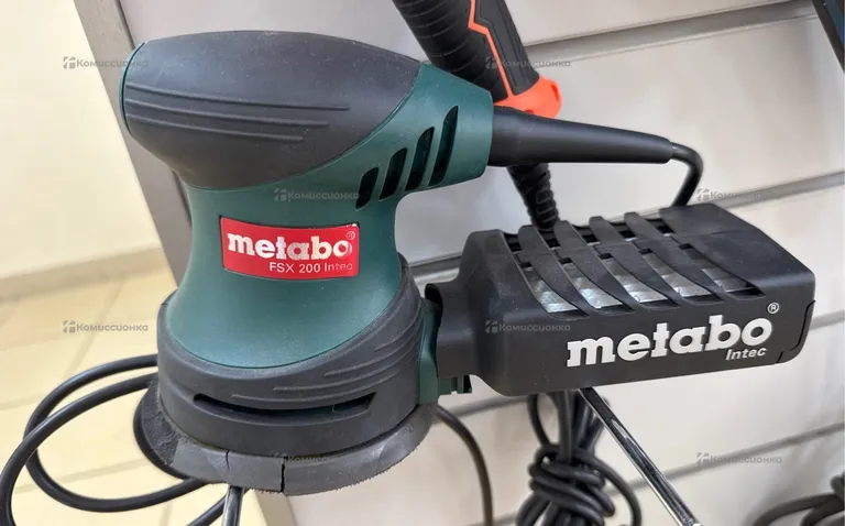 Эксцентриковая шлифмашина metabo FSX 200 Intec