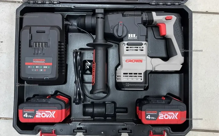 Аккумуляторный перфоратор CROWN CT28001HX-4 BMC