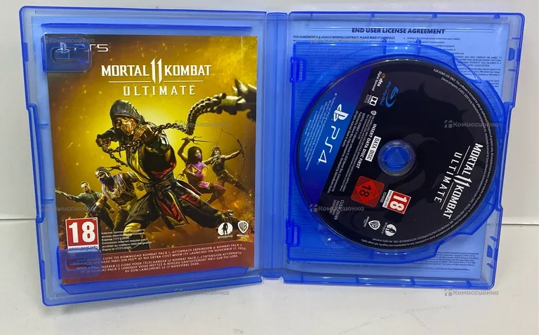 Диск PS4 Mortal Combat 11 ultimate