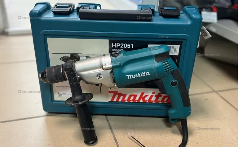 Дрель makita HP2051 2014г.в.