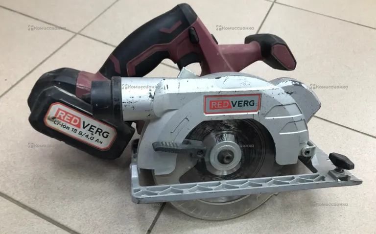 Аккумуляторная дисковая пила RedVerg RD-CS18V