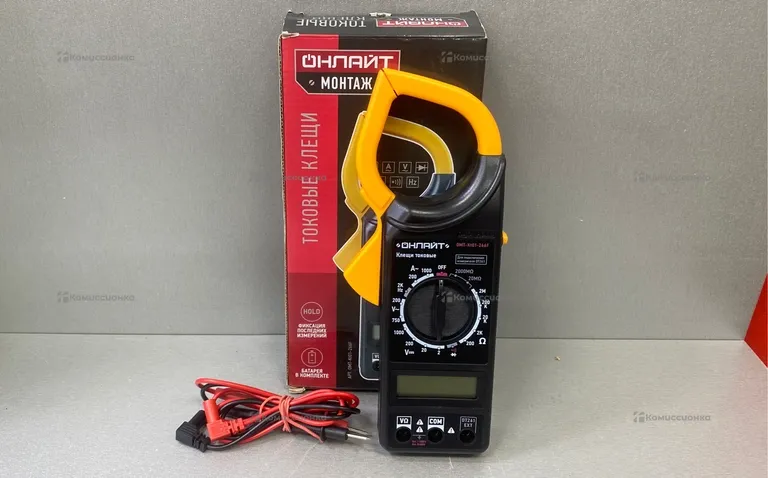 Токовые клещи Онлайт OMT-Kt01-266f