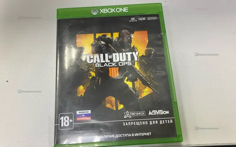 Xbox диск call of duty black ops 3