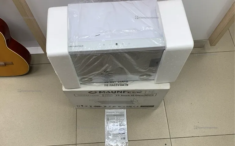 Кухонная вытяжка MAUNDELD TS TOUCH 50 GLASS WHITE