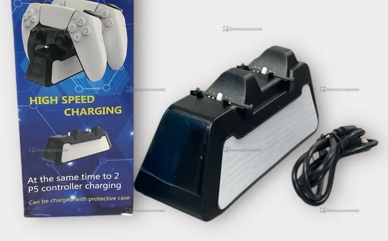 зарядная станция с подсветкой Playstation 5