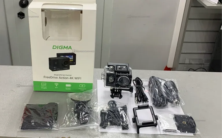 Digma free drive action camera 4k wifi