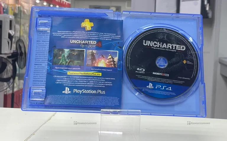 Диск Uncharted 4