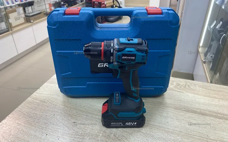 Аккумуляторный шуруповерт бесщеточный Gramis 18V