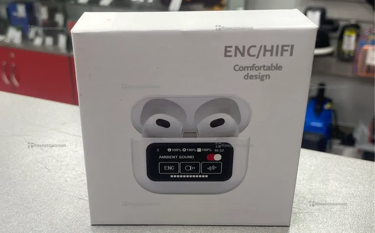блютуз наушники airpods pro с экраном (Т)