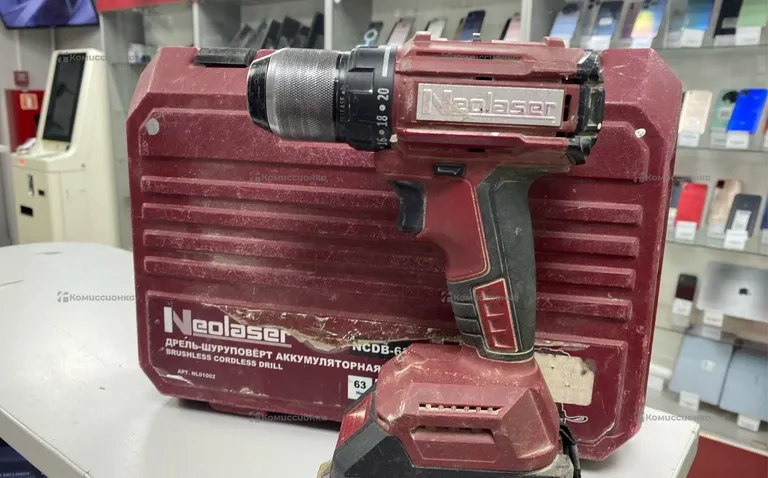Дрель-шуруповерт бесщеточная Neolaser NCDB-63