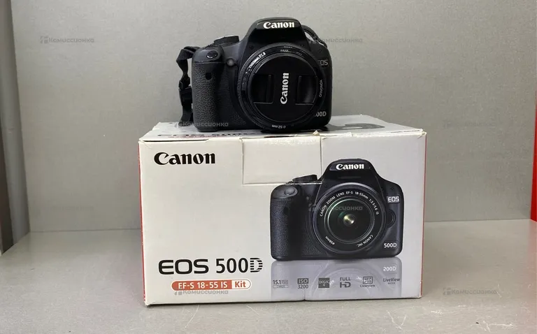 Фотоаппарат Canon EOS 500D объектив 50mm