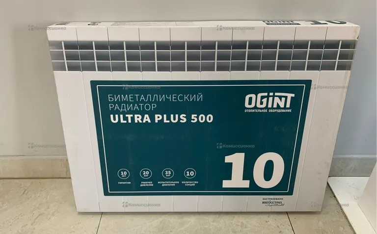 Радиатор OGint 500 10 секций.