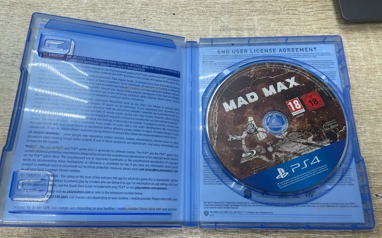 PS4. диск mad max