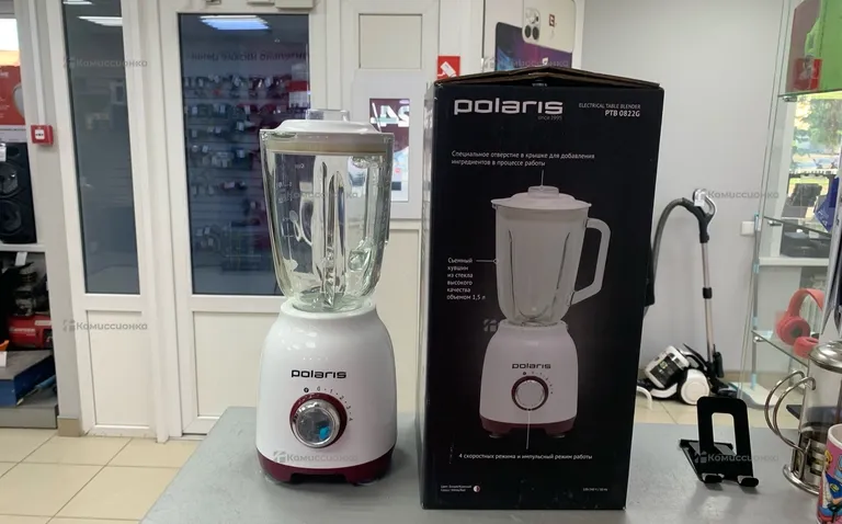 Блендер стационарный Polaris PTB 0822G белый
