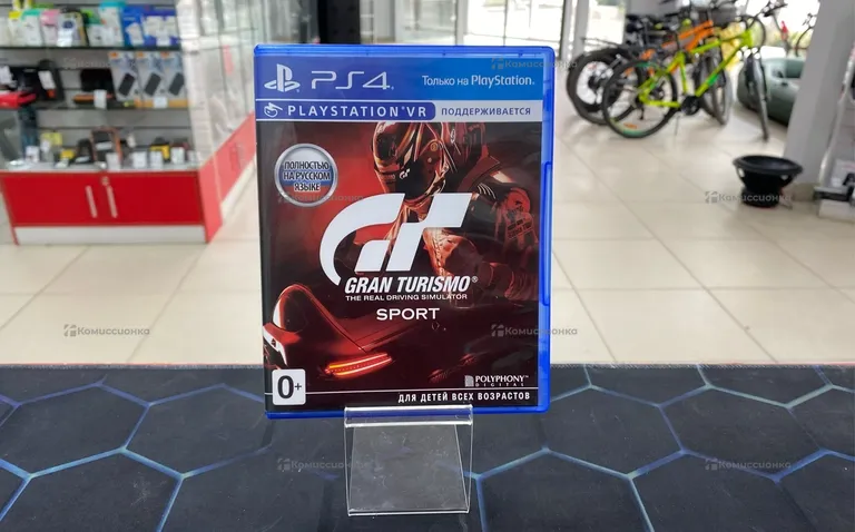 PS4. диск Grand Turismo Sport