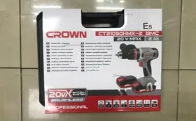 Аккумуляторный шуруповерт CROWN BL CT21090HMX-2 BMC
