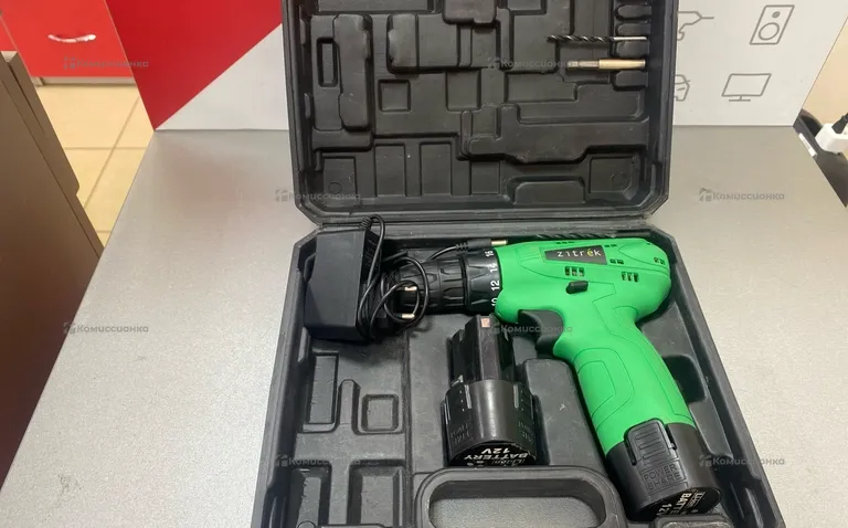 дрель аккумуляторная zitrek green 12 Pro
