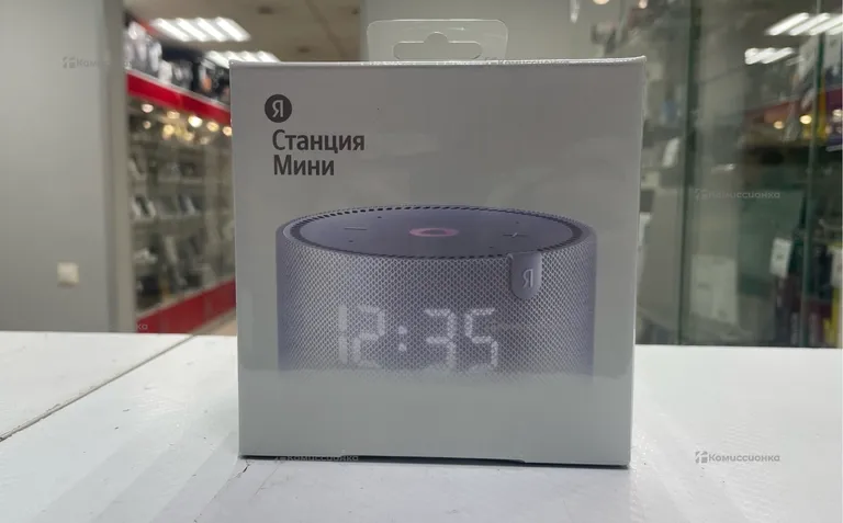 Колонка  Яндекс Станция Мини с Часами