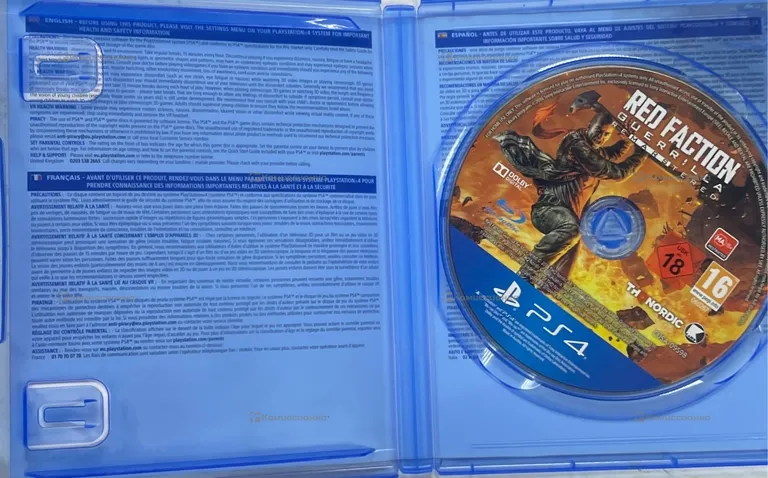PS4. игры PS4 RED FACTION Remastered