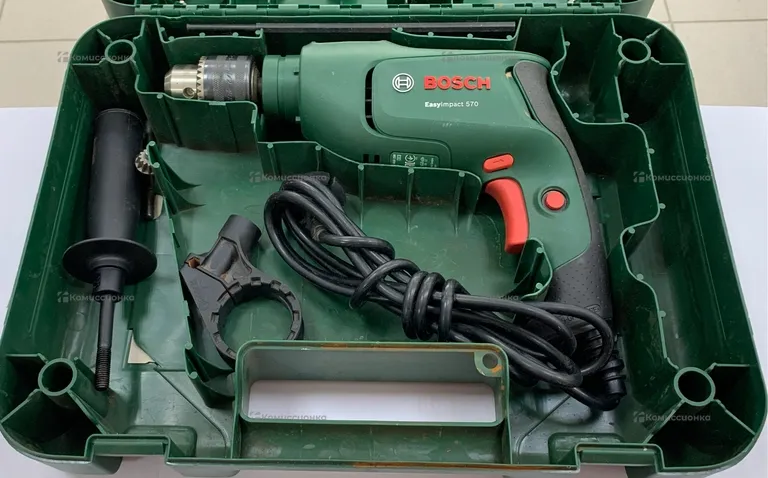 Ударная дрель BOSCH Easy Impact 570 Case (ЗВП)