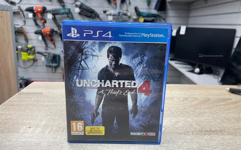 PS4. диск uncharted 4