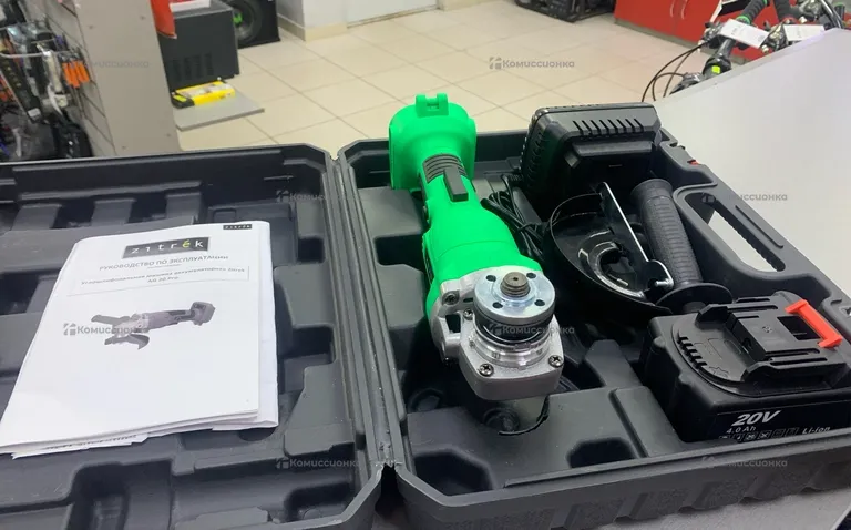 Аккумуляторная ушм Zitrek AG 20 apro
