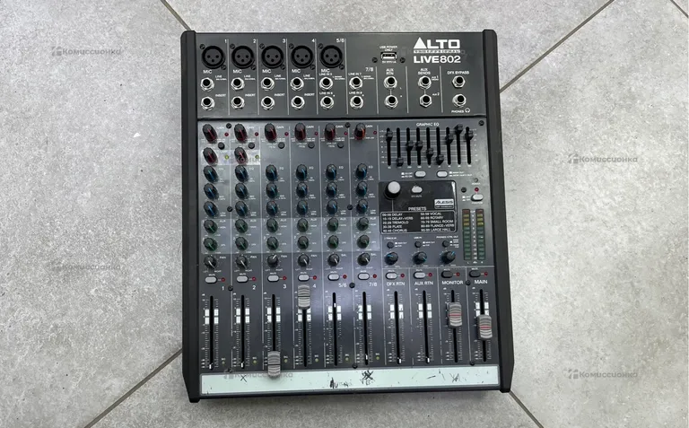 Микшерный пульт alto professional live 802
