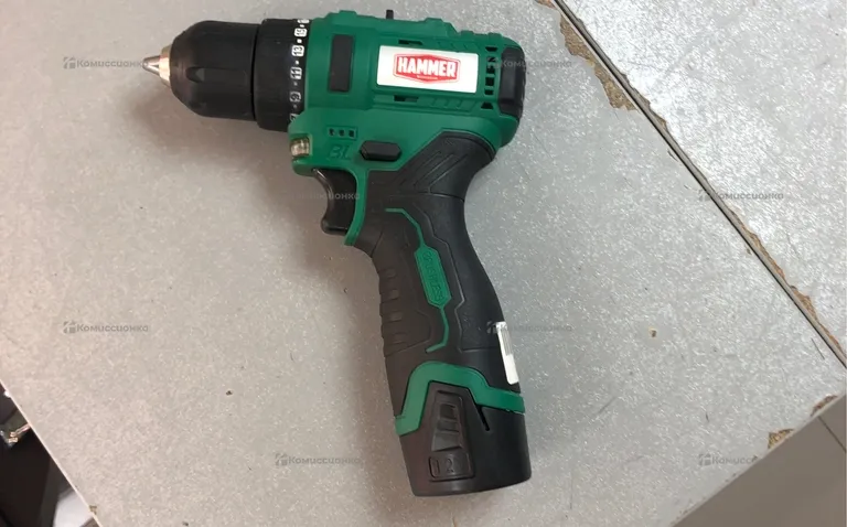 Аккамуляторная дрель-шуруповерт Hammer ACD12BL, 21