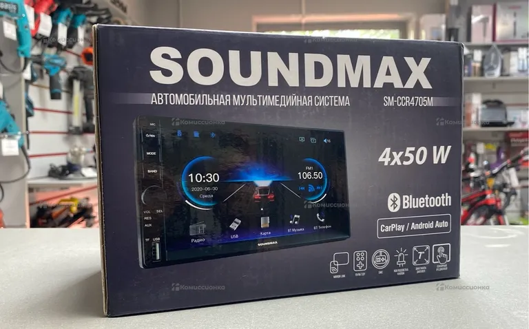 Автомагнитола  Soundmax SM-CCR4705M