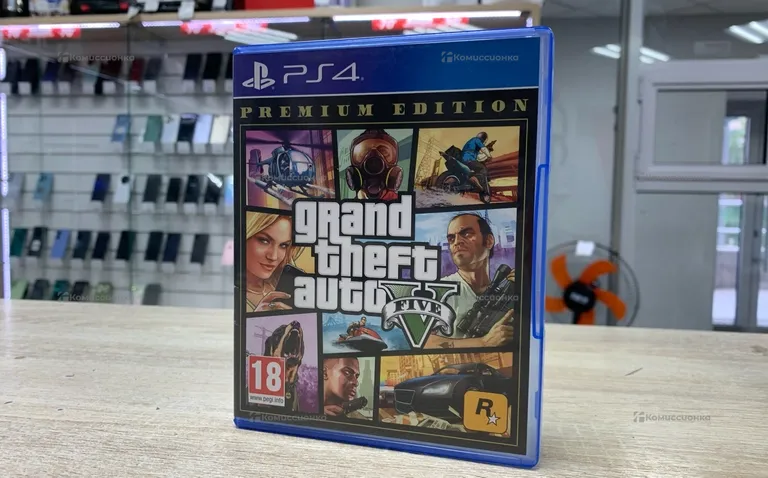 Диск Sony PS4 GTA 5