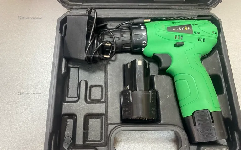 дрель аккумуляторная zitrek green 12 Pro