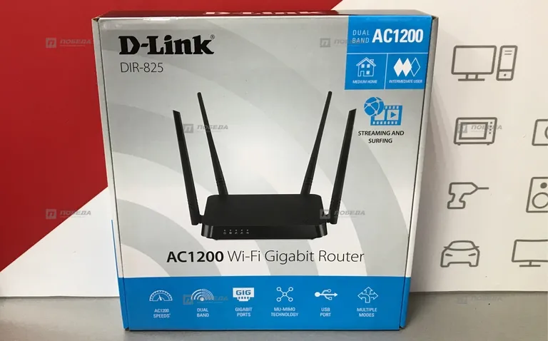 Роутер D-Link DIR-825