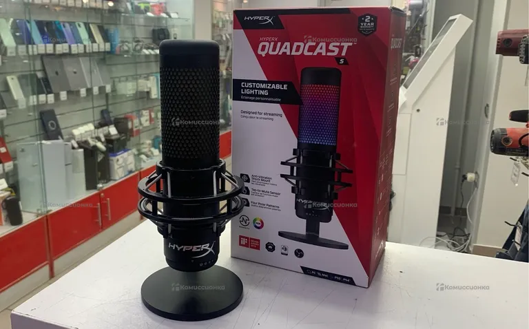 микрофон hyperx quadcast s
