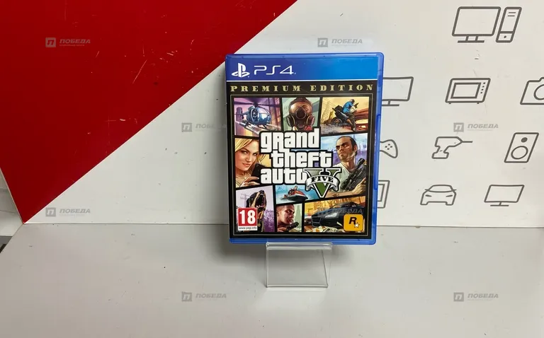 PS4. Диск. GTA 5 premium edition