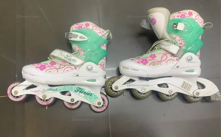 Коньки  Abec 5 Flower