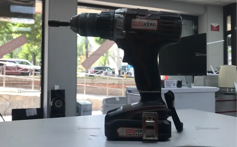 Аккумуляторная дрель-шуруповерт RedVerg RD-SD18V