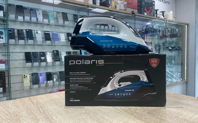 Утюг polaris since 1995.