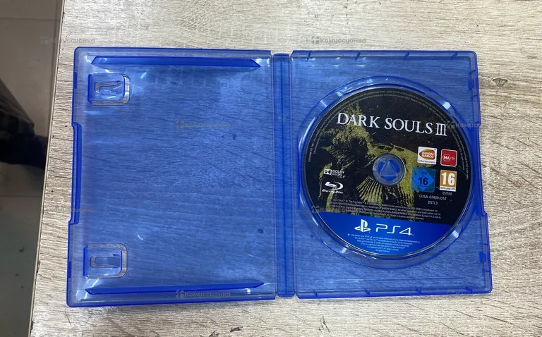 PS4. Диск Dark Souls 3