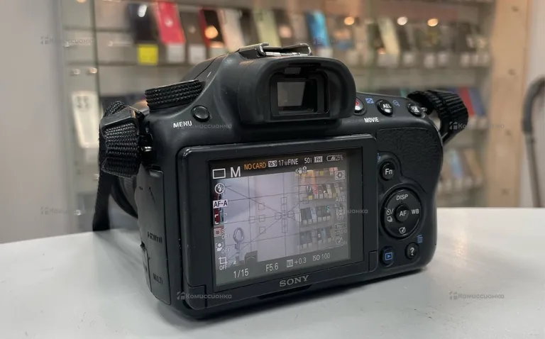 Фотоаппарат  Sony A50 + объектив Sony Sal18552