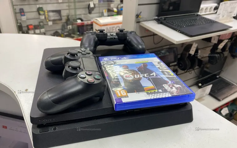 Приставка PS4. Slim 1TB. Версия ПО 12.02