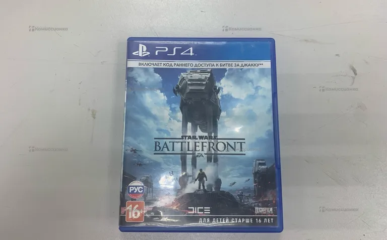 Диск Star Wars Battlefront PS4