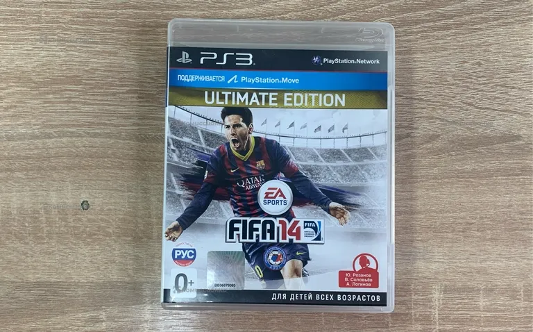 Диск для PS3. fifa 14