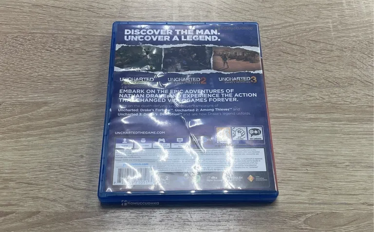 PS4 диск uncharted collection