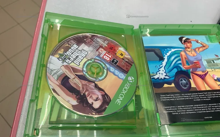 Диск Xbox one gta 5