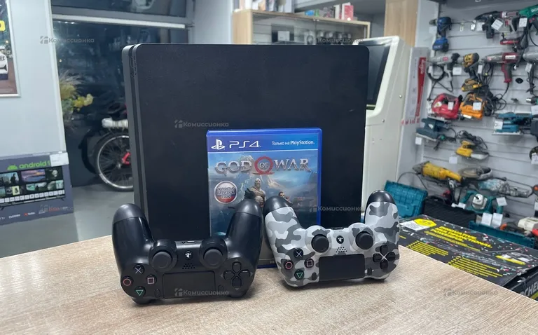 Приставка PS4. PlayStation 4 slim 500gb
