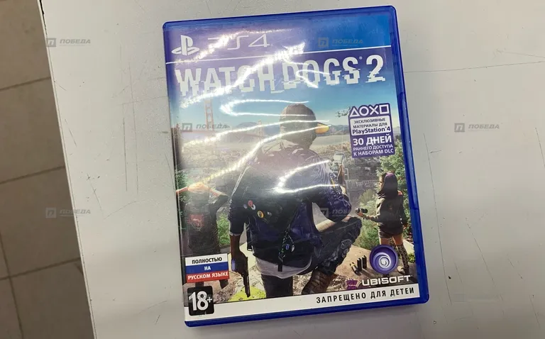 PS4. Диск watch dogs 2